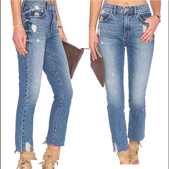 Lovers + Friends Denim - Lovers + Friends Logan high rise skinny